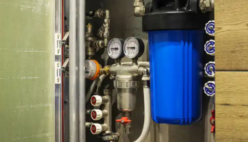 water treatment system installation
