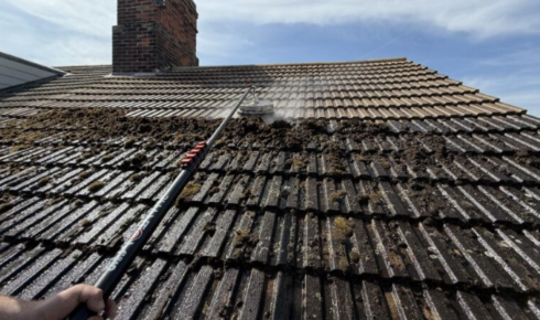 roof cleaning in Sheffield